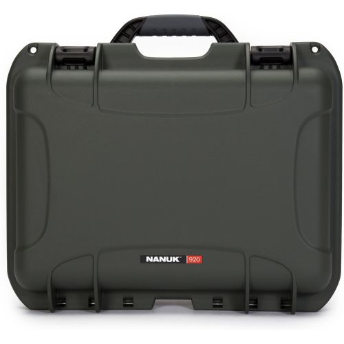  Nanuk 920 Waterproof Hard Case with Padded Dividers - Olive