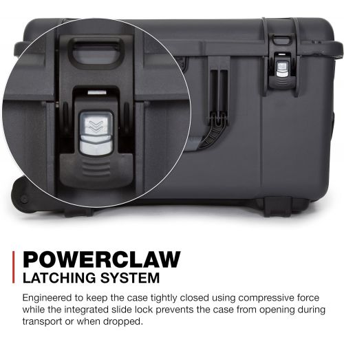  Nanuk 960 Waterproof Hard Case with Wheels and Foam Insert - Graphite