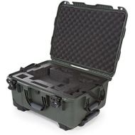 Nanuk Ronin M Waterproof Hard Case with Wheels and Custom Foam Insert for DJI Ronin M Gimbal Stabilizer Systems - Olive