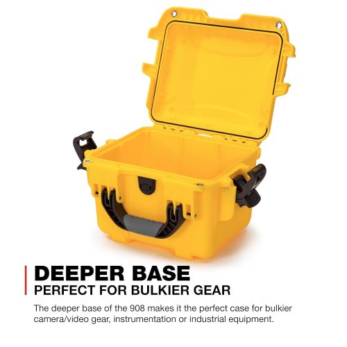  Nanuk 908 Waterproof Hard Case - Yellow