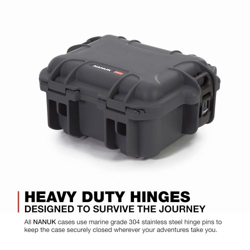  Nanuk 905 Waterproof Hard Case Empty - Graphite