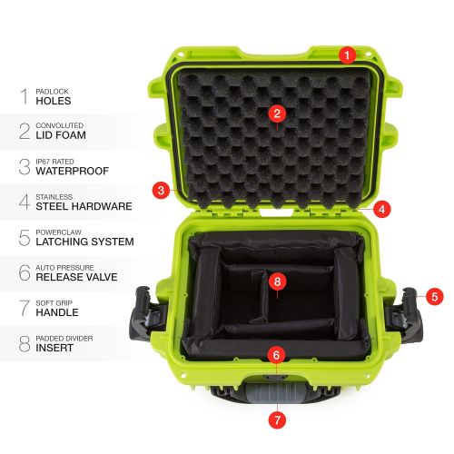  Nanuk 905 Waterproof Hard Case Empty - Graphite