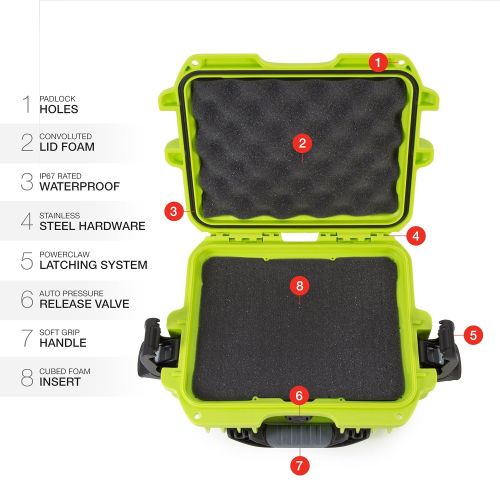  Nanuk 905 Waterproof Hard Case Empty - Graphite