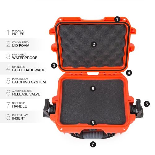  Nanuk 905 Waterproof Hard Case Empty - Graphite