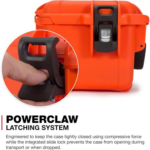  Nanuk 908 Waterproof Hard Case - Orange