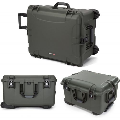  Nanuk Ronin MX Waterproof Hard Case with Wheels and Custom Foam Insert for Ronin MX Gimbal Stabilizer Systems - Olive