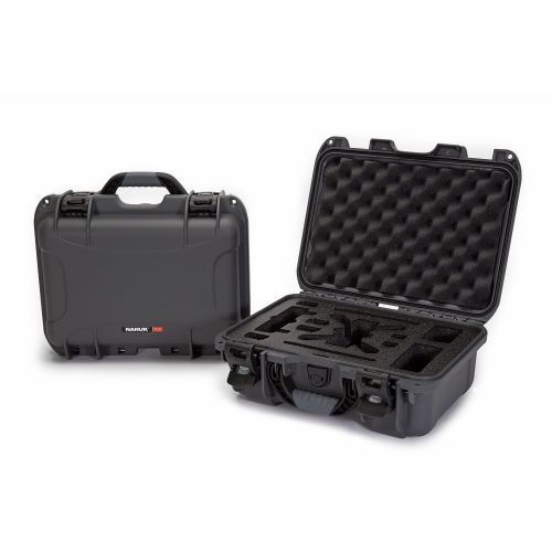  Nanuk 915 Waterproof Hard Drone Case with Custom Foam Insert for DJI Spark Flymore - Graphite