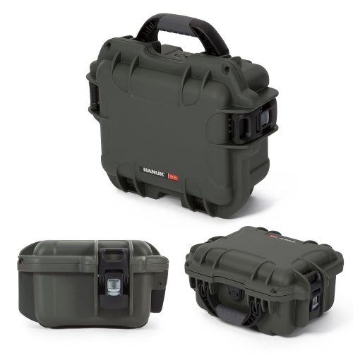  Nanuk 905 Waterproof Hard Case with Padded Dividers - Olive