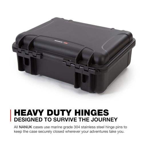  Nanuk 930 Waterproof Hard Case with Foam Insert - Graphite