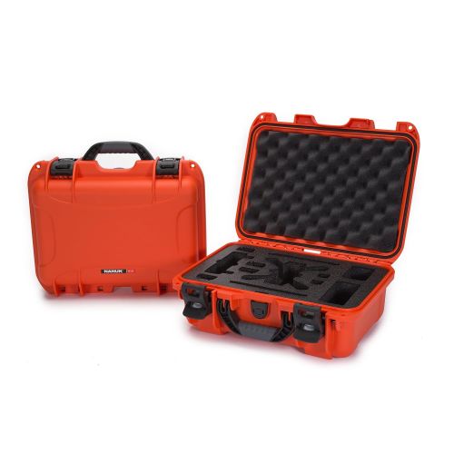  Nanuk 915 Waterproof Hard Drone Case with Custom Foam Insert for DJI Spark Flymore - Olive