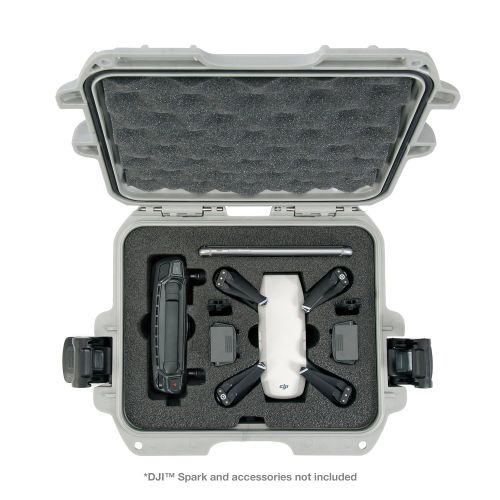  Nanuk 915 Waterproof Hard Drone Case with Custom Foam Insert for DJI Spark Flymore - Olive