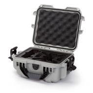 Nanuk 905 Waterproof Hard Drone Case with Custom Foam Insert for DJI Spark  Silver