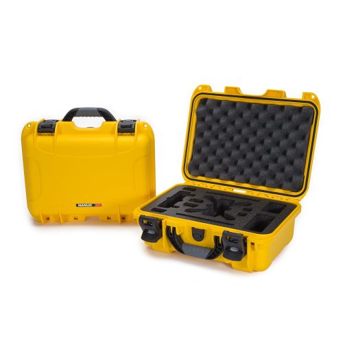  Nanuk 905 Waterproof Hard Drone Case with Custom Foam Insert for DJI Spark  Silver