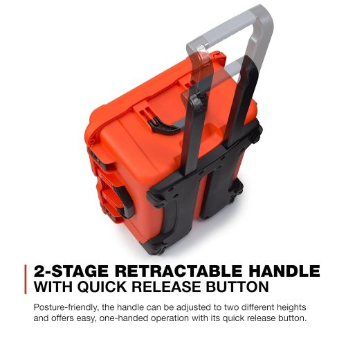  Nanuk 923 Ronin S Waterproof Hard Case with Custom Foam Insert for DJI Ronin-S Gimbal Stabilizer System - Orange