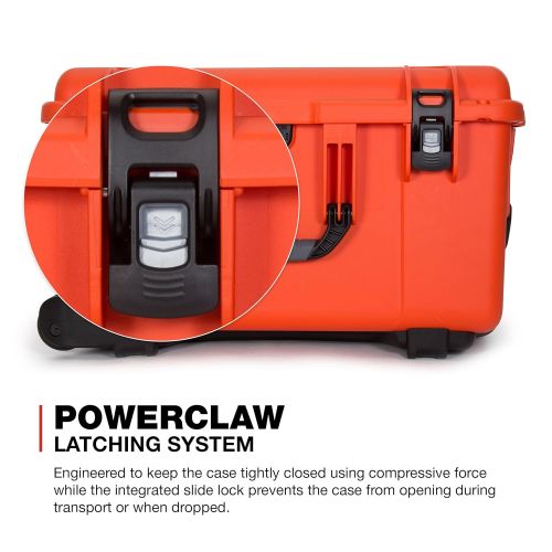  Nanuk 923 Ronin S Waterproof Hard Case with Custom Foam Insert for DJI Ronin-S Gimbal Stabilizer System - Orange