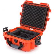Nanuk 905 Waterproof Hard Case with Padded Dividers - Orange - Made in Canada