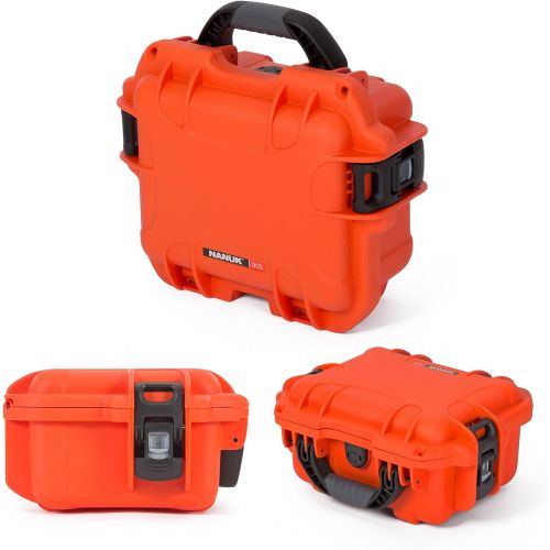  Nanuk 905 Waterproof Hard Case with Padded Dividers - Orange - Made in Canada