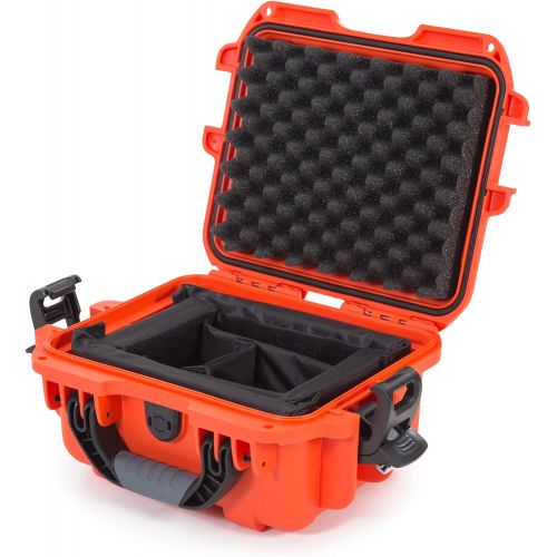  Nanuk 905 Waterproof Hard Case with Padded Dividers - Orange - Made in Canada