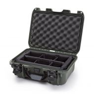 Nanuk 915 Waterproof Hard Case with Padded Dividers - Olive
