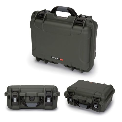  Nanuk 915 Waterproof Hard Case with Padded Dividers - Olive