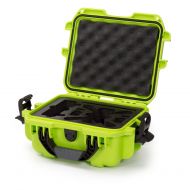 Nanuk 905 Waterproof Hard Drone Case with Custom Foam Insert for DJI Spark  Lime