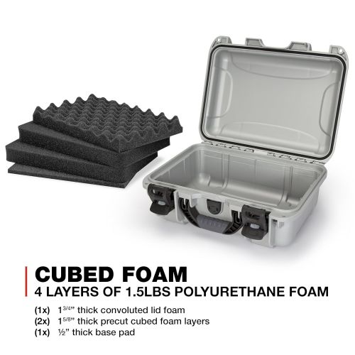  Nanuk 915 Waterproof Hard Case with Foam Insert - Olive
