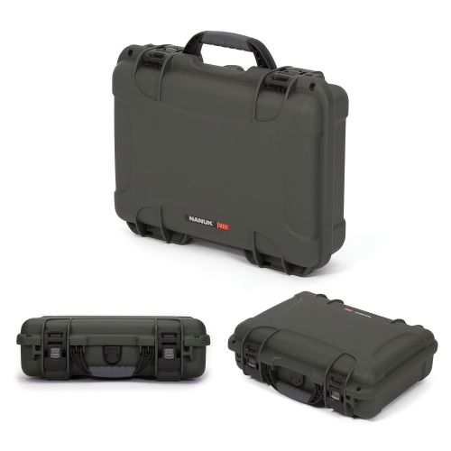  Nanuk 910 Waterproof Hard Case with Foam Insert - Silver