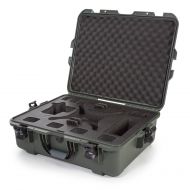 Nanuk DJI Drone Waterproof Hard Case with Custom Foam Insert for DJI Phantom 4/ Phantom 4 Pro (Pro+) / Advanced (Advanced+) & Phantom 3 - 945-DJI46 Olive