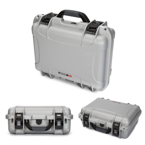  Nanuk DJI Drone Waterproof Hard Case with Custom Foam Insert for DJI Mavic 2 Pro/Zoom - Silver