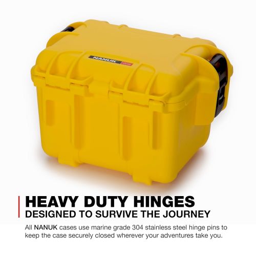  Nanuk 908 Waterproof Hard Case with Foam Insert - Orange