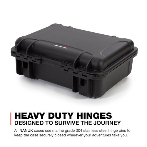  Nanuk 925 Waterproof Hard Case with Foam Insert - Black