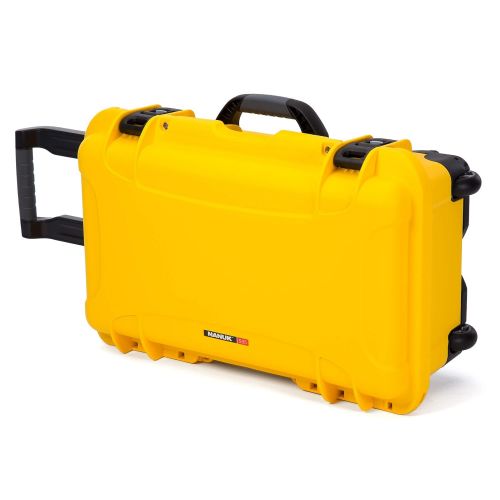  Nanuk 935 Waterproof Carry-On Hard Case with Wheels and Foam Insert - Yellow