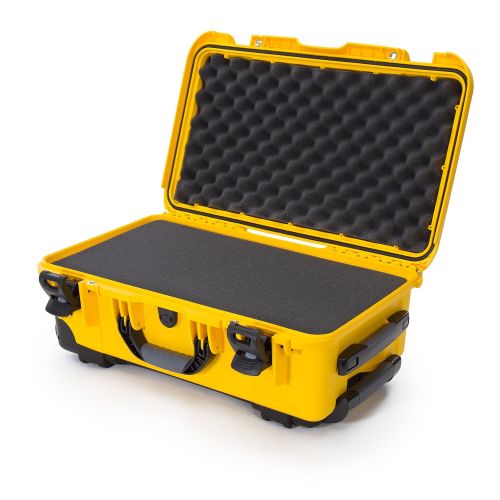  Nanuk 935 Waterproof Carry-On Hard Case with Wheels and Foam Insert - Yellow