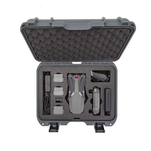  Nanuk DJI Drone Waterproof Hard Case with Custom Foam Insert for DJI Mavic 2 Pro/Zoom - Olive