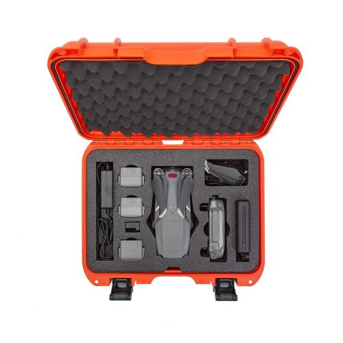  Nanuk DJI Drone Waterproof Hard Case with Custom Foam Insert for DJI Mavic 2 Pro/Zoom - Olive