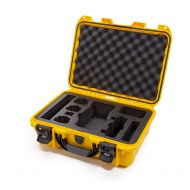 Nanuk DJI Drone Waterproof Hard Case with Custom Foam Insert for DJI Mavic 2 Pro/Zoom - Yellow