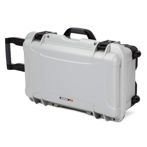  Nanuk 935 Waterproof Carry-On Hard Case with Wheels and Foam Insert - Silver