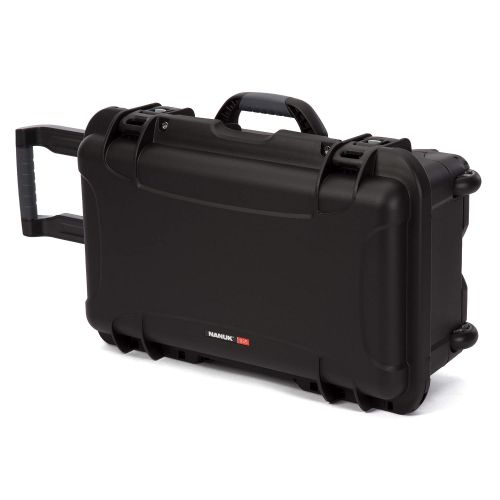  Nanuk 935 Waterproof Carry-On Hard Case with Wheels and Padded Divider - Black