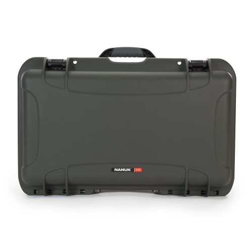  Nanuk 935 Waterproof Carry-On Hard Case with Wheels and Padded Divider - Black