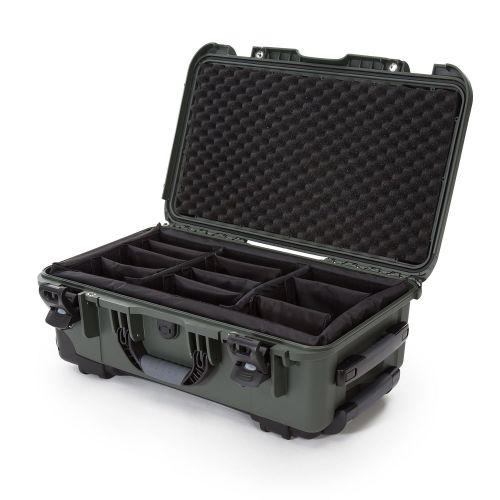  Nanuk 935 Waterproof Carry-On Hard Case with Wheels and Foam Insert - Black