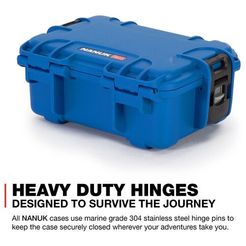  Nanuk 903 Hard Case without Foam (Blue)
