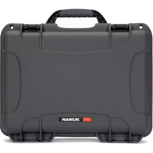  Nanuk 910 Waterproof Hard Case for Sennheiser ENG and Senal (Graphite)