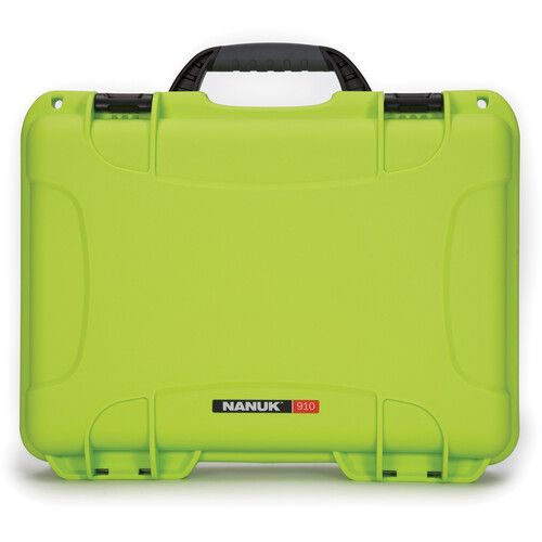  Nanuk 910 Hard Case with Foam (Lime)