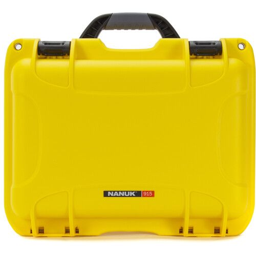  Nanuk 915 Hard Case with Pro Photo Kit (Yellow, 13L)