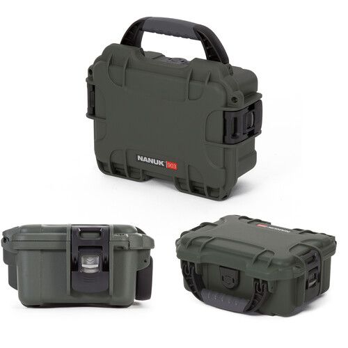  Nanuk 903 Hard Case without Foam (Olive)