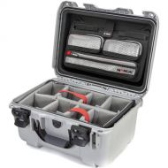 Nanuk 918 Hard Case Pro Photo Kit (Silver, 21L)