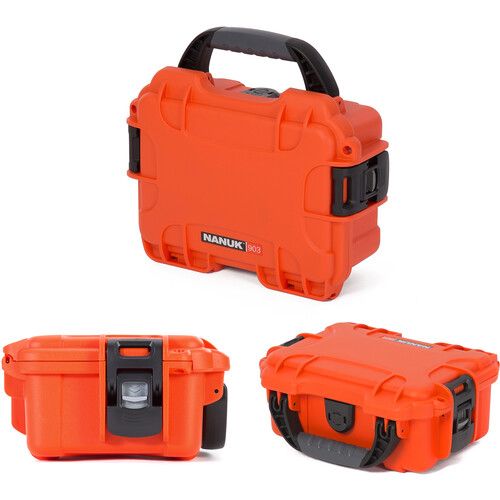  Nanuk 903 Hard Case without Foam (Orange)