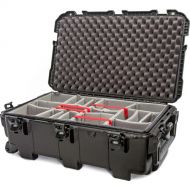 Nanuk 962 Wheeled Hard Case with Padded Divider Insert (Black, 70L)