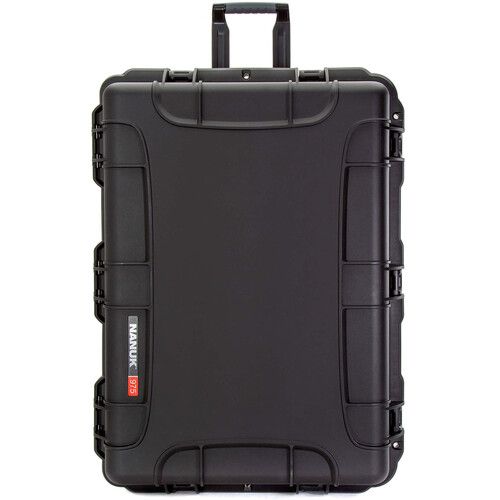  Nanuk 975 Wheeled Hard Case with Foam (Black, 186L)