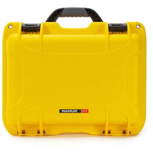  Nanuk 915 Hard Case with Padded Divider Insert (Yellow)